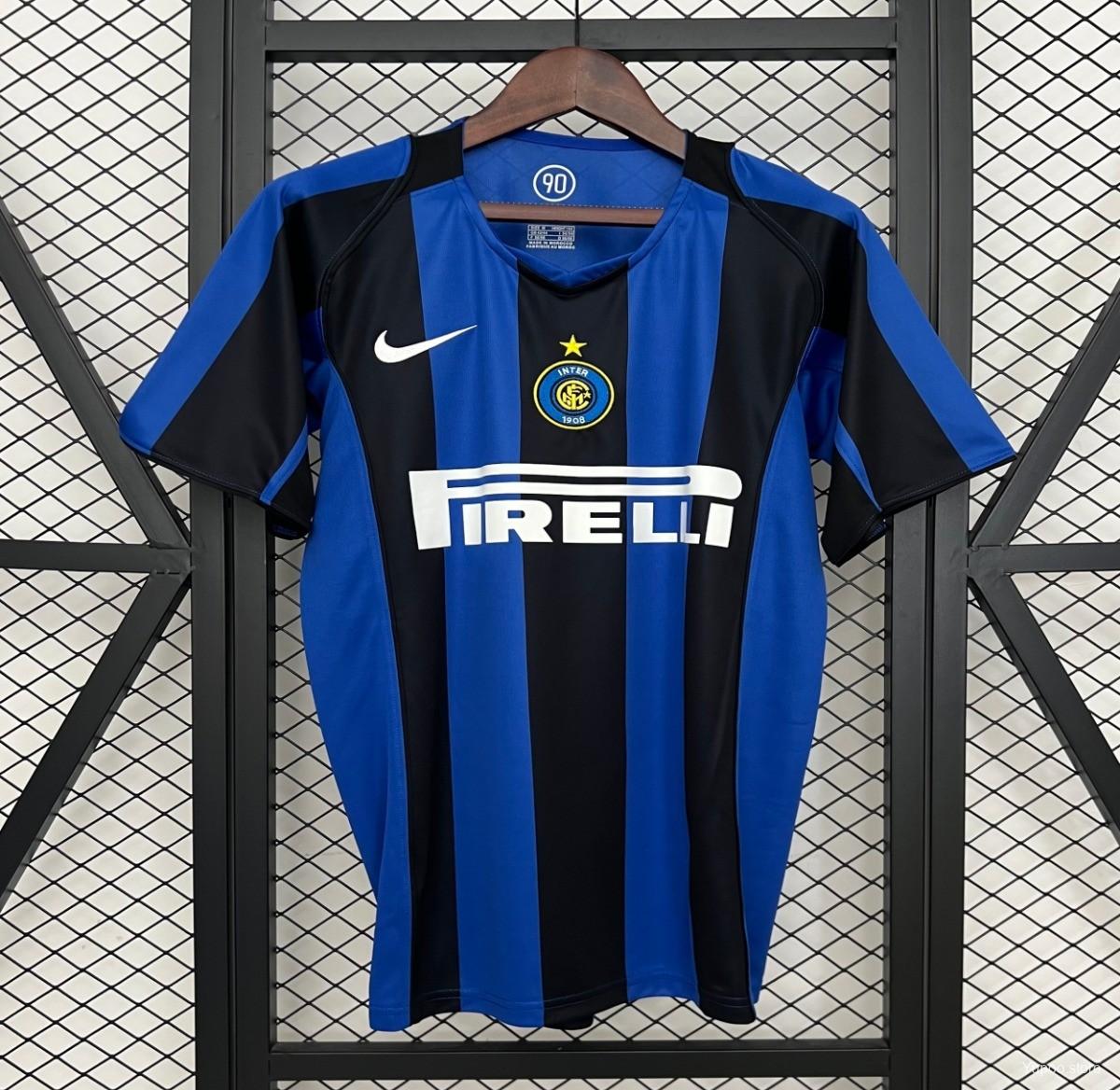 04/05 Retro Inter Milan Home Jersey